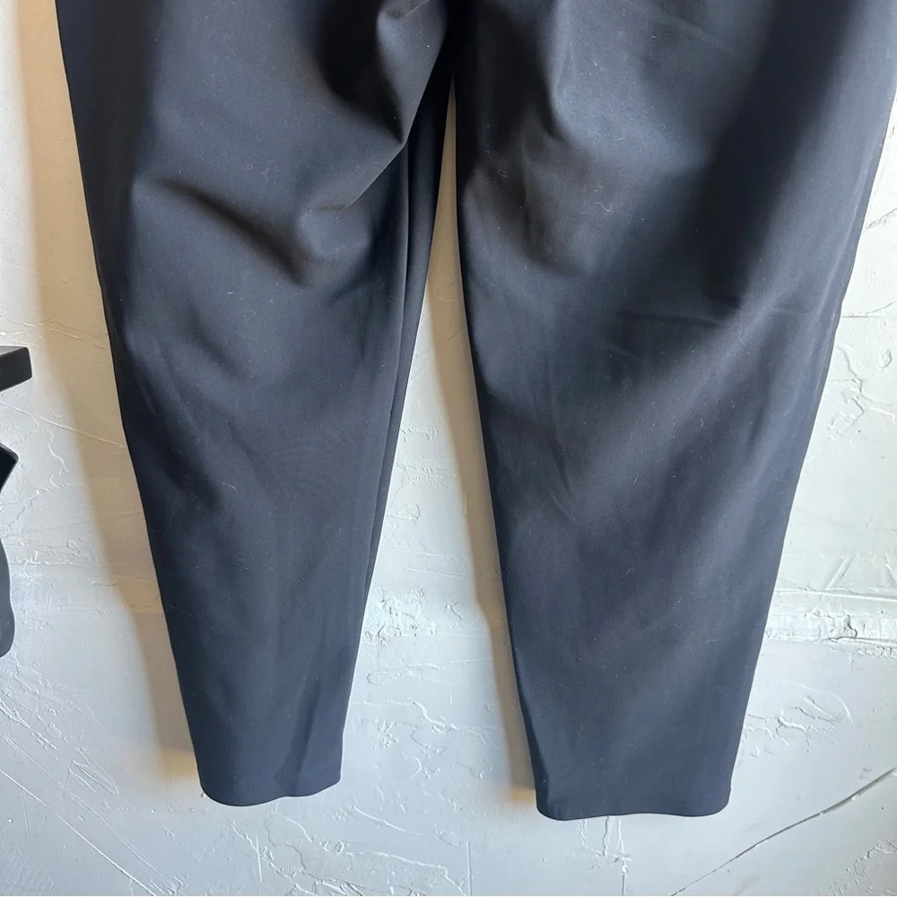 Athlete Stellar Skinny Trousers Black Stretch Business Casual Minimalist‎ Sz 20